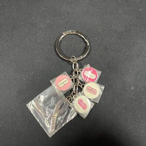 Clinique Key Chain FOB Bag Charm Breast Cancer Awareness
